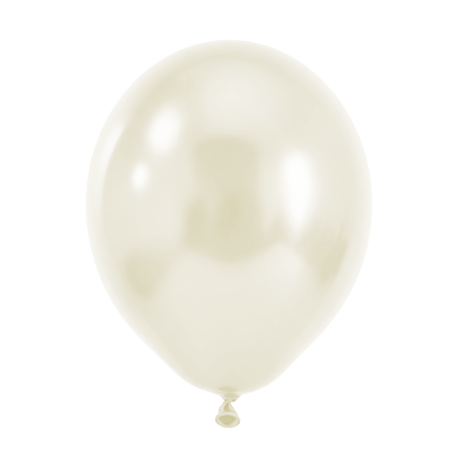 50 Luftballons - Ø30 cm - Silk Oyster White