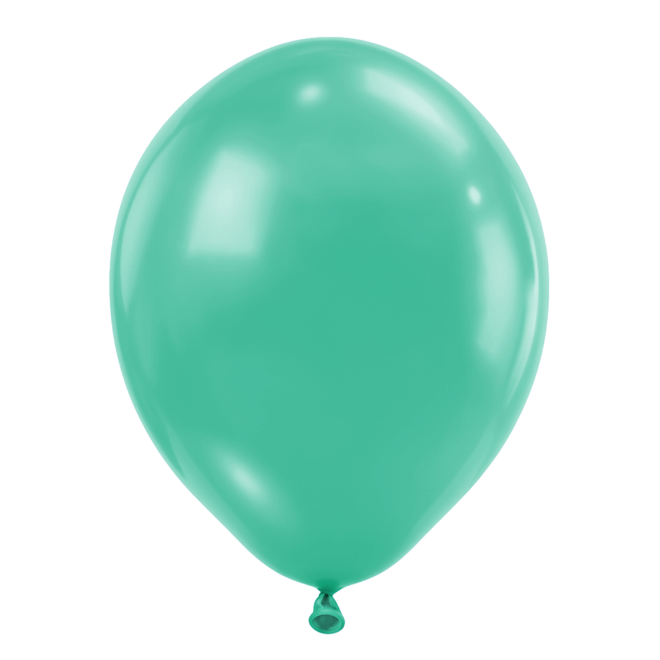 25 Luftballons - Ø46 cm - Aquamarina