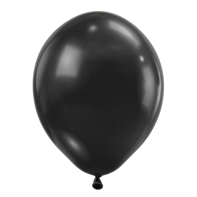 25 Luftballons - Ø46 cm - Black