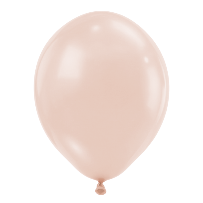 25 Luftballons - Ø46 cm - Pastel Dusk Rose