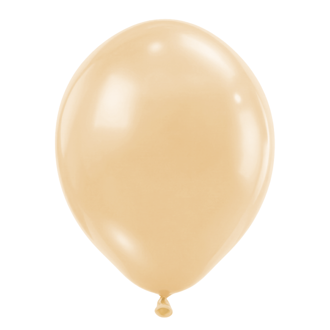 25 Luftballons - Ø46 cm - Pastel Matte Nude