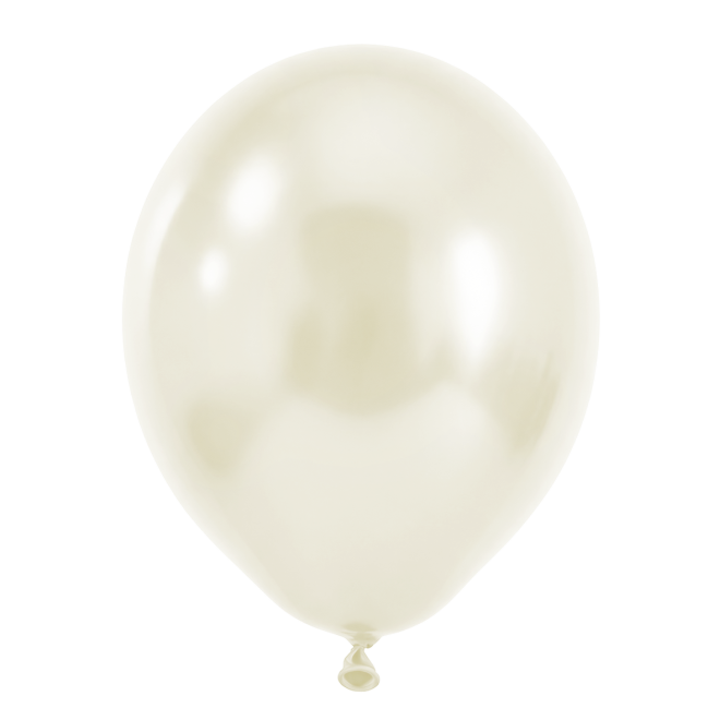 15 Luftballons - Ø46 cm - Silk Oyster White