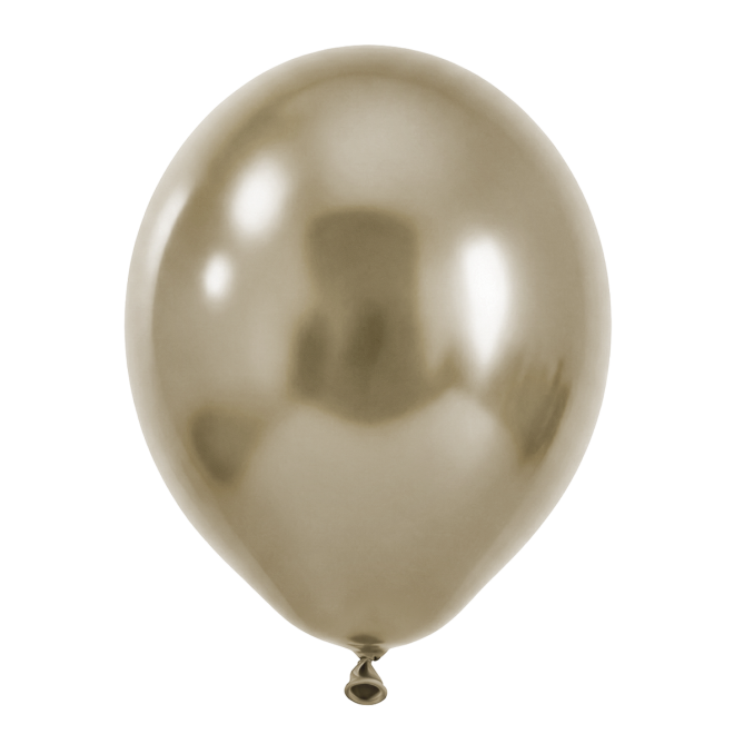15 Luftballons - Ø46 cm - Silk Gold Dust