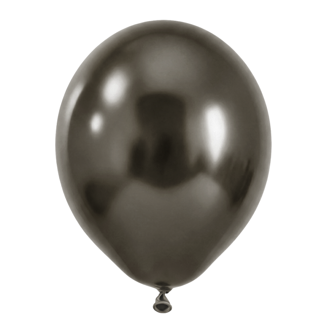 15 Luftballons - Ø46 cm - Silk Midnight Grey