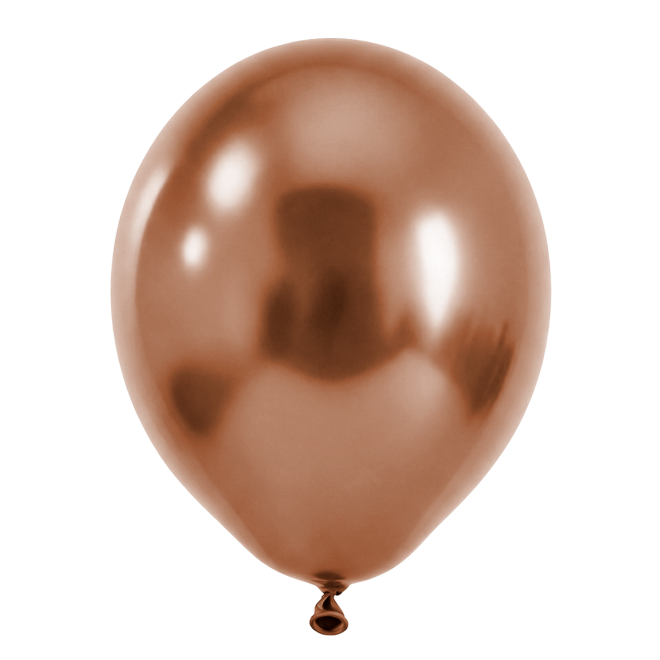 15 Luftballons - Ø46 cm - Reflex - Rose Gold
