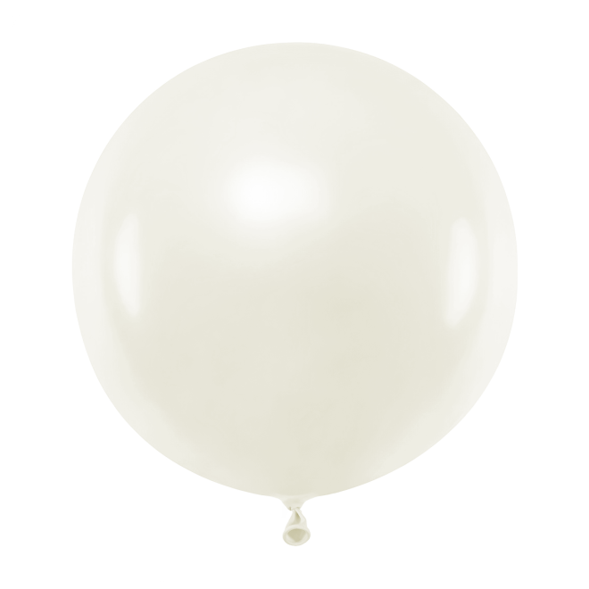 3 Luftballons - Ø61 cm - Almond White