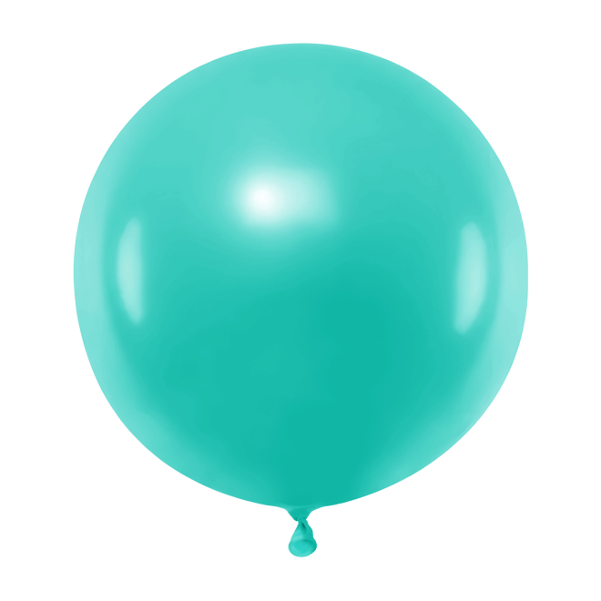 3 Luftballons - Ø61 cm - Caribbean Blue