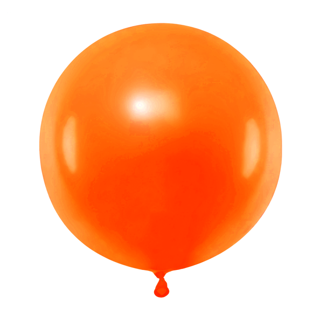 3 Luftballons - Ø61 cm - Neon Orange