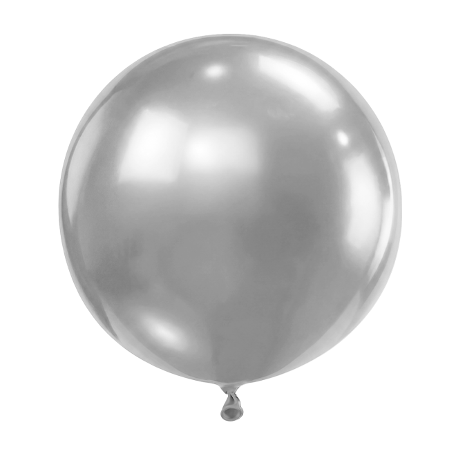 3 Luftballons - Ø61 cm - Silver