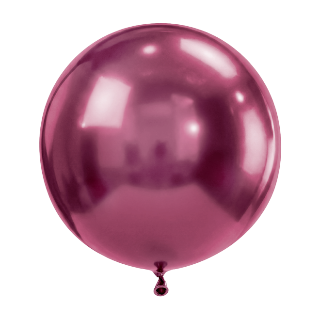 3 Luftballons - Ø61 cm - Reflex - Fuchsia