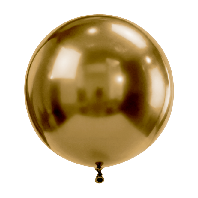 3 Luftballons - Ø61 cm - Reflex - Gold