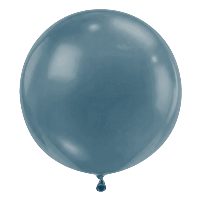2 Luftballons - Ø91 cm - Pastel Dusk Blue