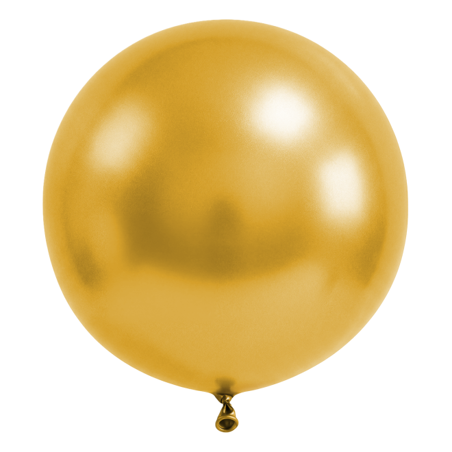 2 Luftballons - Ø91 cm - Metallic Gold