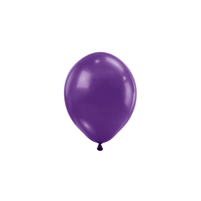50 Luftballons - Ø12 cm - Violet
