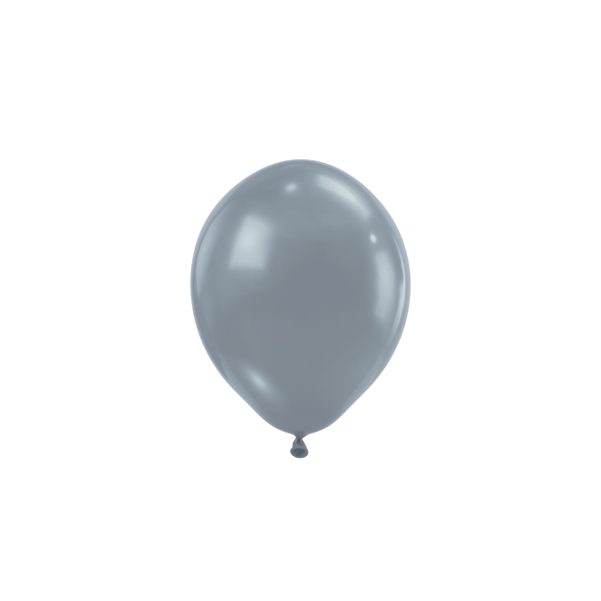50 Luftballons - Ø12 cm - Urban Grey