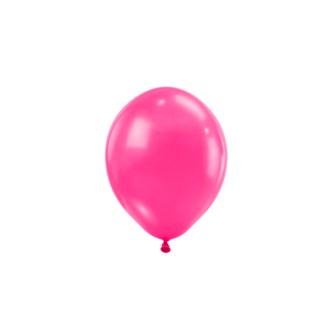 50 Luftballons - Ø12 cm - Neon Fuchsia