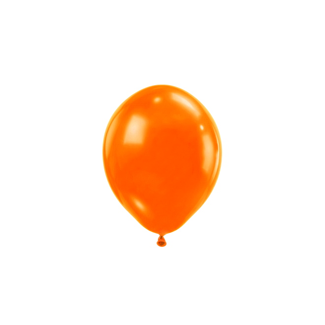 50 Luftballons - Ø12 cm - Neon Orange