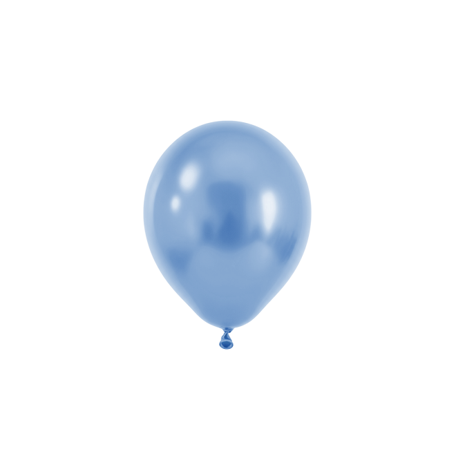 50 Luftballons - Ø12 cm - Pearl Blue