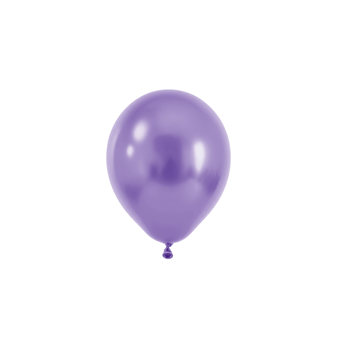 50 Luftballons - Ø12 cm - Pearl Lilac