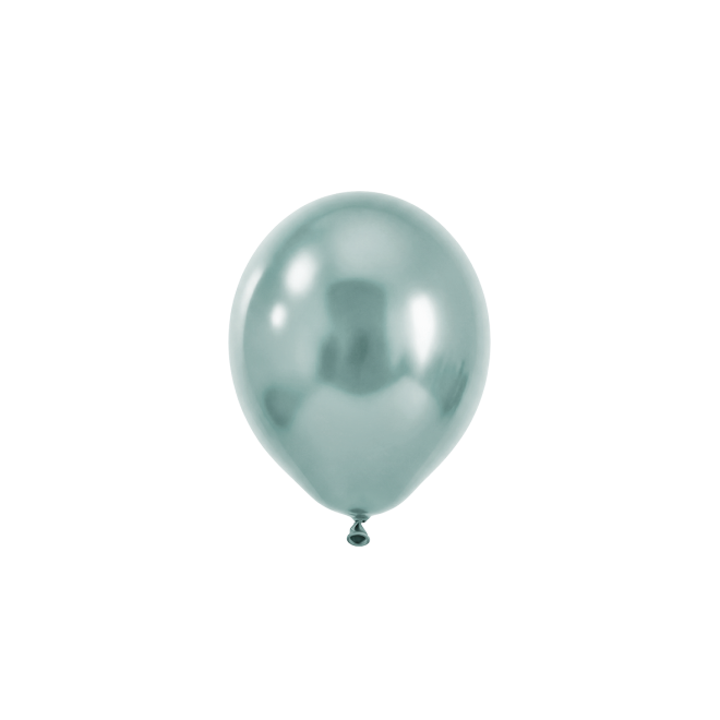 50 Luftballons - Ø12 cm - Silk Cool Mint