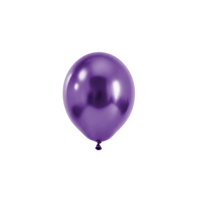 50 Luftballons - Ø12 cm - Reflex - Violet