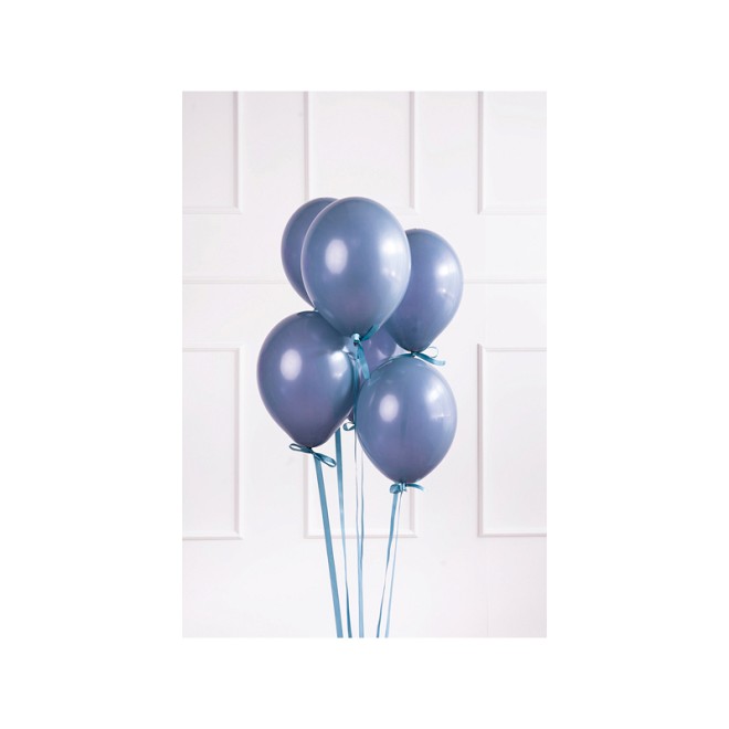 100 Luftballons - Ø 23cm - Pastell Navy Blue