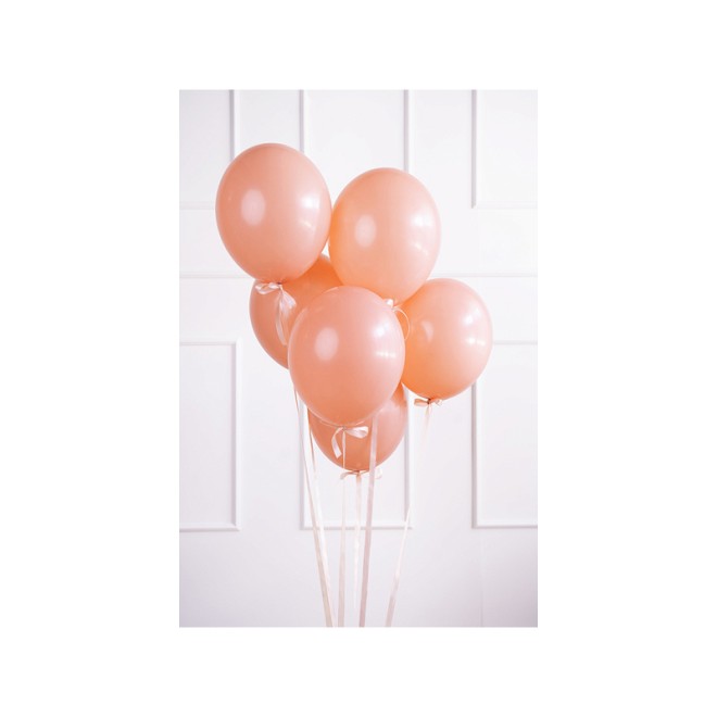 100 Luftballons - Ø 23cm - Pastell Peach