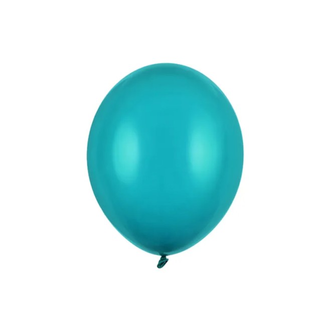 100 Luftballons - Ø 23cm - Pastell Lagoon Blue