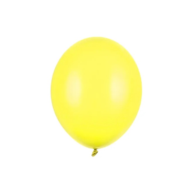 100 Luftballons - Ø 23cm - Pastell Lemon Zest