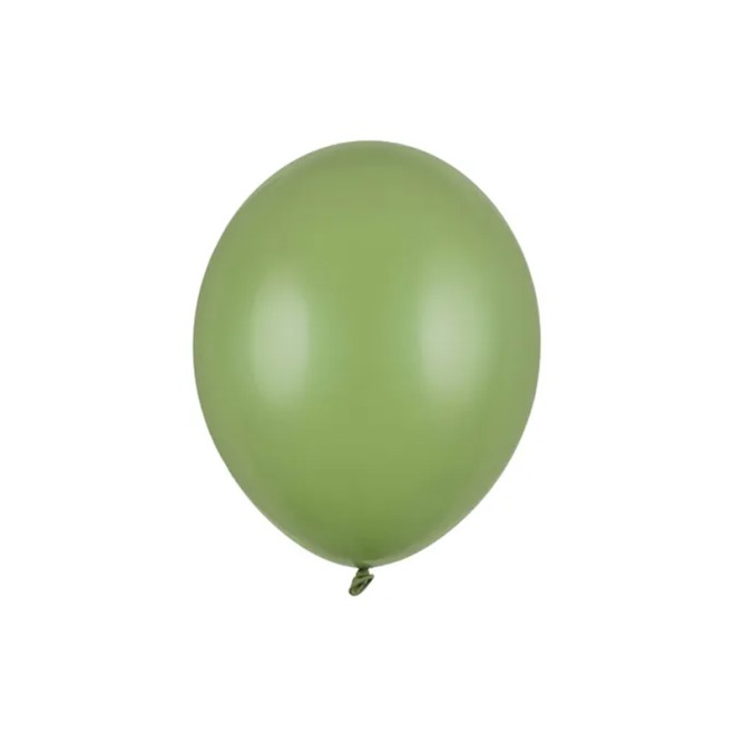 100 Luftballons - Ø 23cm - Pastell Rosemary Green