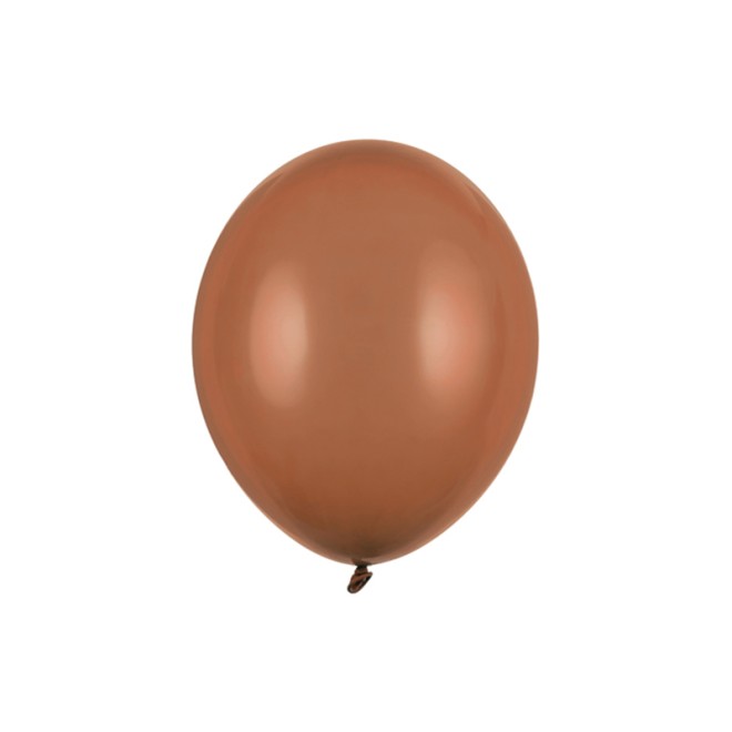 100 Luftballons - Ø 23cm - Pastell Mocca