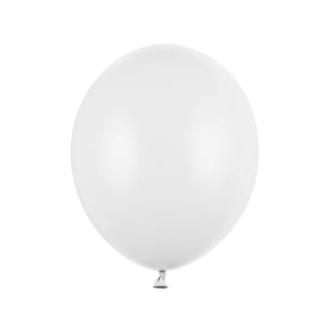 100 Luftballons - Ø 27cm - Pastell Pure White
