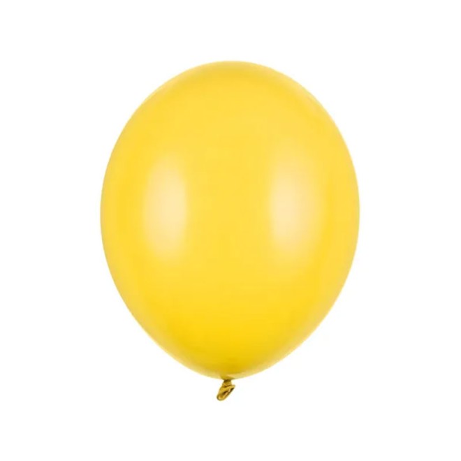 50 Luftballons - Ø 27cm - Pastell Honey Yellow