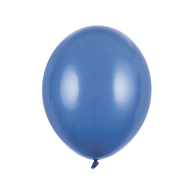 10 Luftballons - Ø 27cm - Pastell Navy Blue