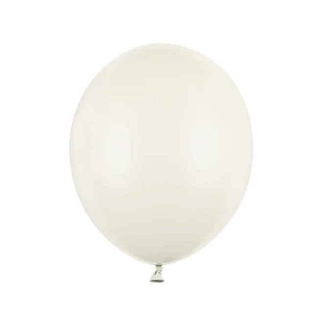 50 Luftballons - Ø 27cm - Pastell Light Cream