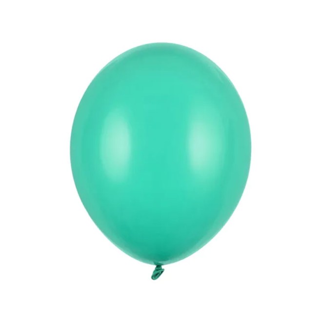 50 Luftballons - Ø 27cm - Pastell Aquamarine