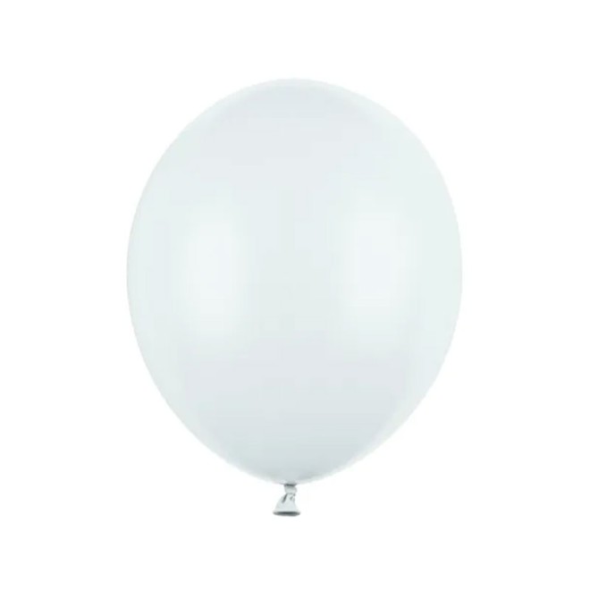 10 Luftballons - Ø 27cm - Pastell Light Misty Blue