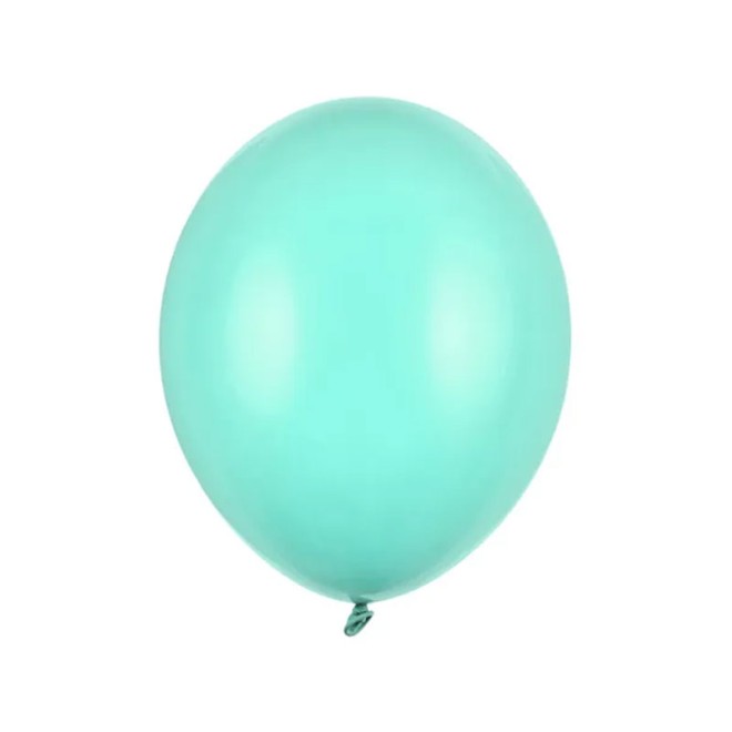 100 Luftballons - Ø 27cm - Pastell Light Mint
