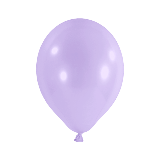 10 Luftballons - Ø 30cm - Pastell - Lavendel