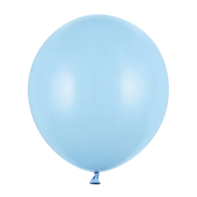 25 Luftballons - Ø 43cm - Pastel Baby Blue