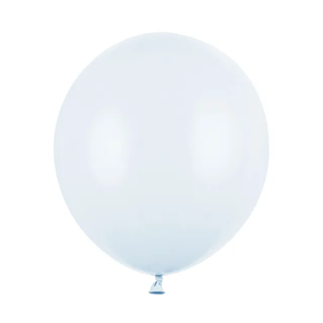 25 Ballons - Ø 43 cm - Pastell Light Misty Blue