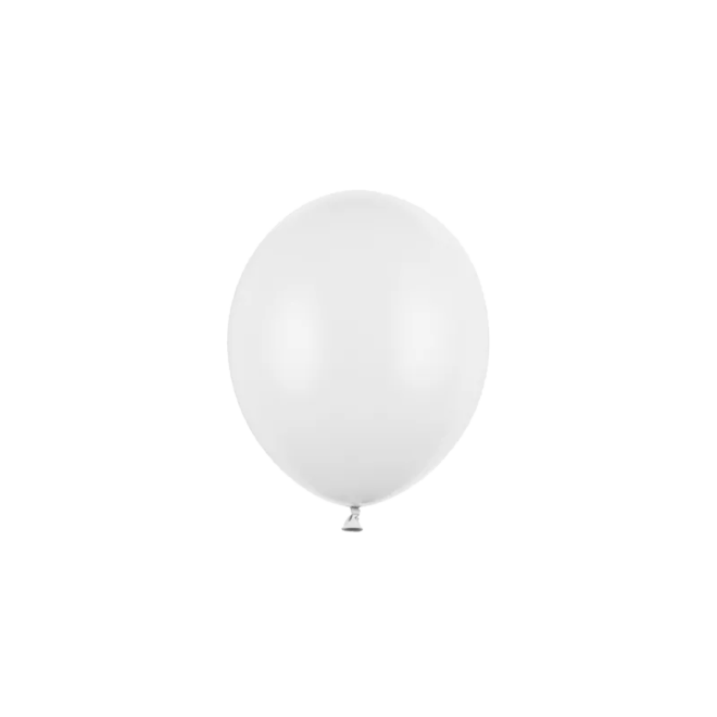 100 Miniballons - Ø 12cm - Weiß