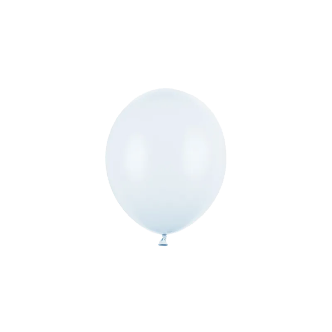 100 Miniballons - Ø 12cm - Pastel Light Misty Blue