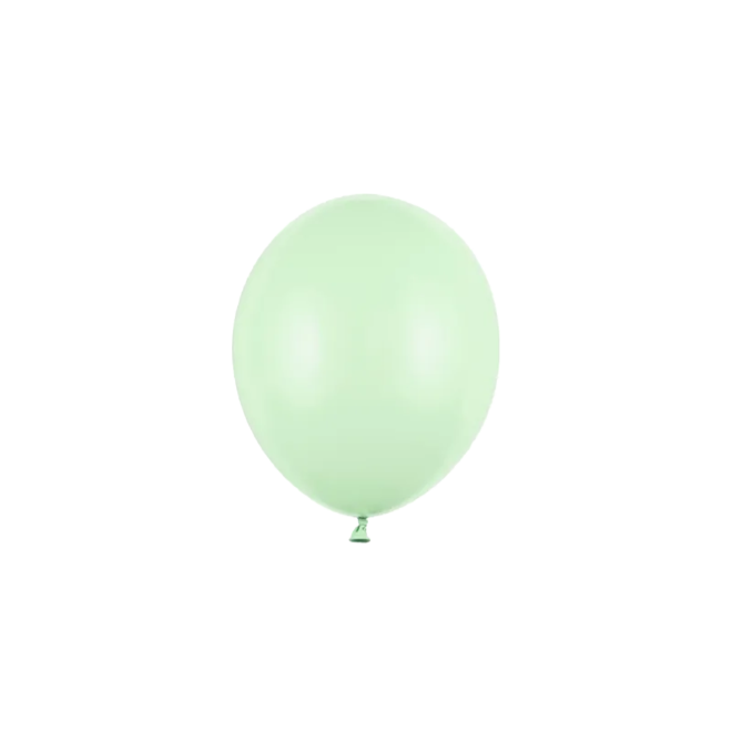 100 Miniballons - Ø 12cm - Pastell - Pistazie