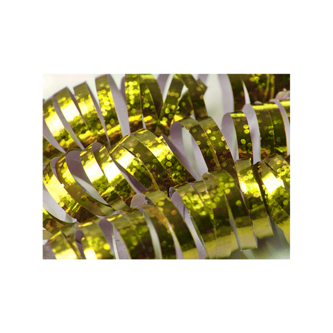 1 Luftschlange - Gold