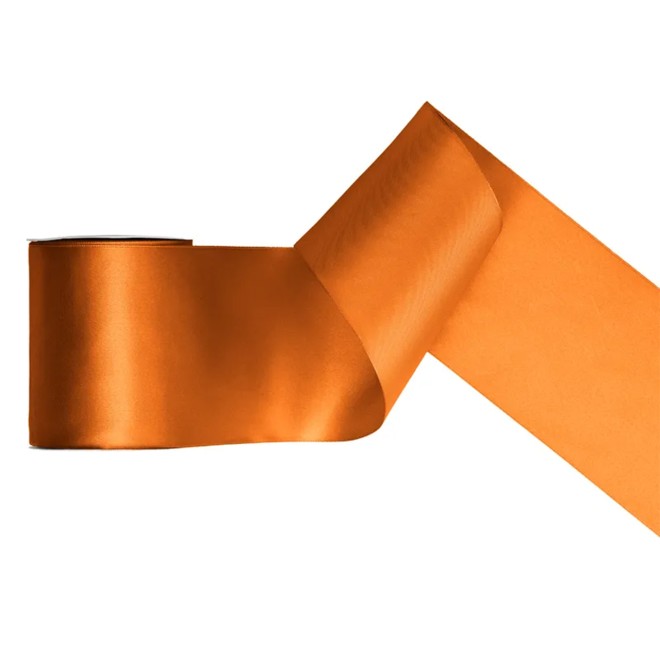 1 Ballonband - Satin - Rostton - 100mm