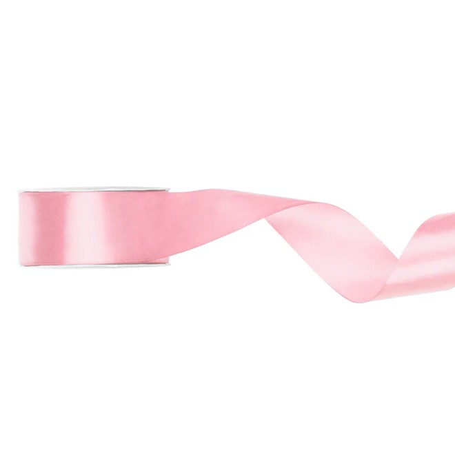 1 Ballonband - Satin - 25mm - Rosa