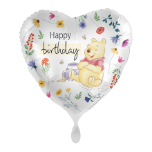 1 Balloon - Disney - Heartly Birthday from Pooh - ENG