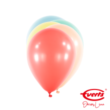 100 Miniballons - DECOR - Ø 12cm - Macaron - Mixed