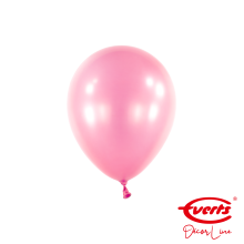 100 Miniballons - DECOR - Ø 13cm - Pearl & Metallic - Pretty Pink (Rosa)